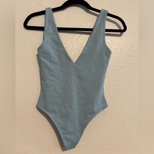 Aritzia Light Blue Bodysuit